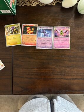 Trading Card Game Assorted Foil Cards - Brand - Yellow & Pink